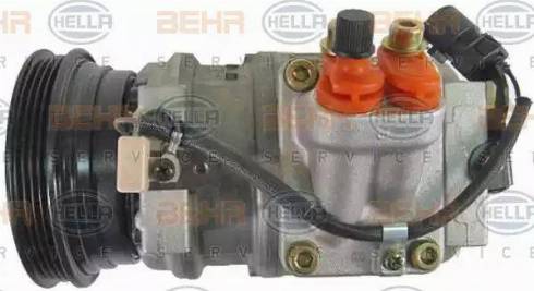 HELLA 8FK 351 110-091 - Kompresors, Gaisa kond. sistēma www.autospares.lv