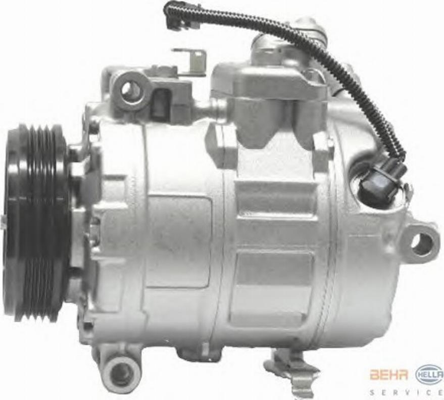 HELLA 8FK 351 110-841 - Kompresors, Gaisa kond. sistēma www.autospares.lv