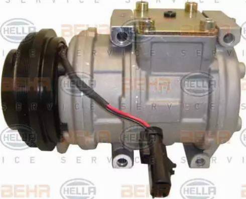 HELLA 8FK 351 110-721 - Kompresors, Gaisa kond. sistēma www.autospares.lv