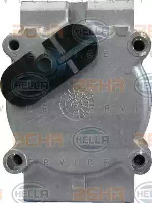 HELLA 8FK 351 113-691 - Kompresors, Gaisa kond. sistēma www.autospares.lv