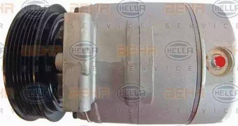 HELLA 8FK 351 134-811 - Kompresors, Gaisa kond. sistēma www.autospares.lv