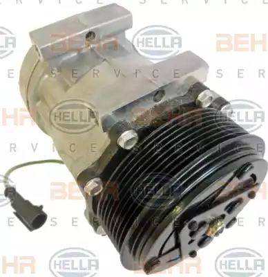 HELLA 8FK 351 135-991 - Kompresors, Gaisa kond. sistēma www.autospares.lv