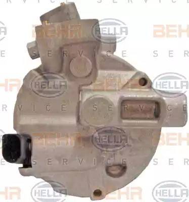 HELLA 8FK 351 135-921 - Compressor, air conditioning www.autospares.lv