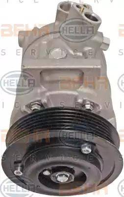 HELLA 8FK 351 135-921 - Kompresors, Gaisa kond. sistēma www.autospares.lv