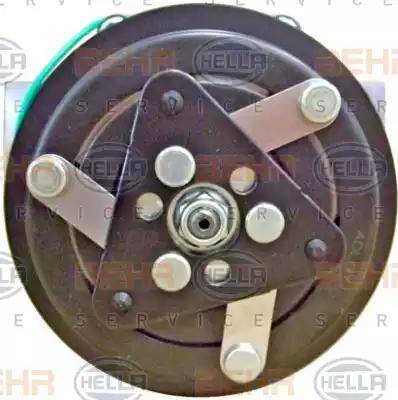 HELLA 8FK 351 135-491 - Kompresors, Gaisa kond. sistēma www.autospares.lv