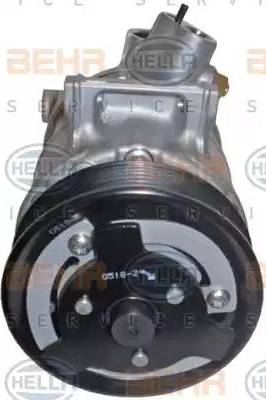 HELLA 8FK 351 135-421 - Compressor, air conditioning www.autospares.lv