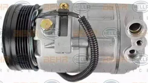 HELLA 8FK 351 135-511 - Kompresors, Gaisa kond. sistēma www.autospares.lv