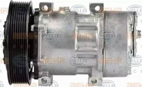 HELLA 8FK 351 135-691 - Kompresors, Gaisa kond. sistēma www.autospares.lv