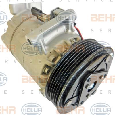 HELLA 8FK 351 135-851 - Kompresors, Gaisa kond. sistēma www.autospares.lv