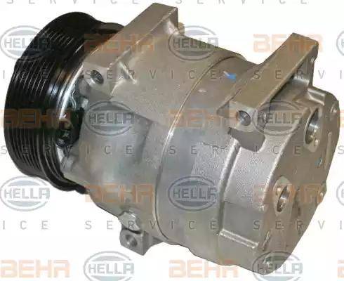 HELLA 8FK 351 135-371 - Kompresors, Gaisa kond. sistēma www.autospares.lv