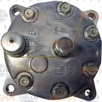 HELLA 8FK 351 130-101 - Kompresors, Gaisa kond. sistēma www.autospares.lv