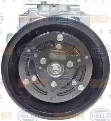 HELLA 8FK 351 129-101 - Kompresors, Gaisa kond. sistēma www.autospares.lv