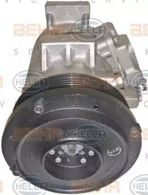 HELLA 8FK 351 125-151 - Kompresors, Gaisa kond. sistēma www.autospares.lv