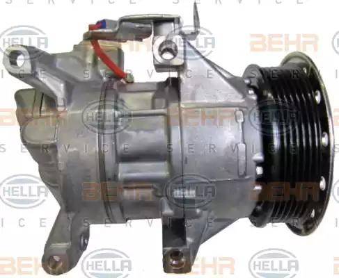 HELLA 8FK 351 125-241 - Kompresors, Gaisa kond. sistēma www.autospares.lv