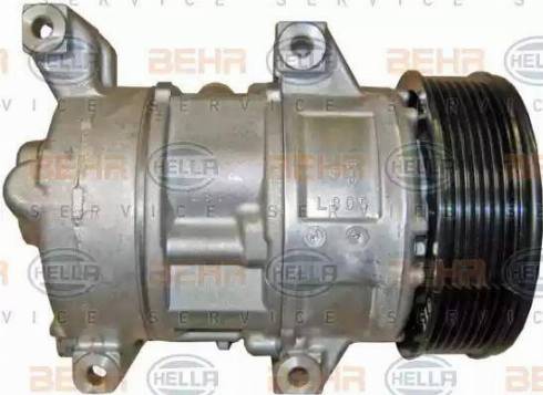 HELLA 8FK 351 125-221 - Kompresors, Gaisa kond. sistēma www.autospares.lv