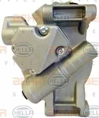 HELLA 8FK 351 125-701 - Kompresors, Gaisa kond. sistēma www.autospares.lv