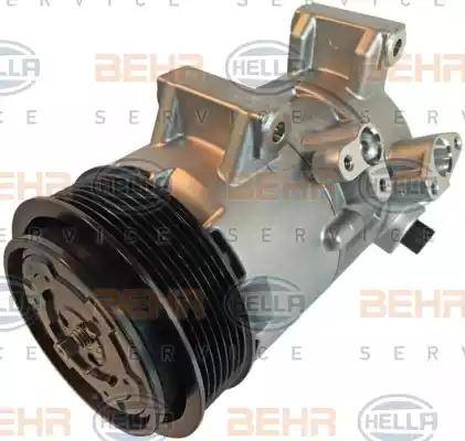 HELLA 8FK 351 125-721 - Kompresors, Gaisa kond. sistēma www.autospares.lv