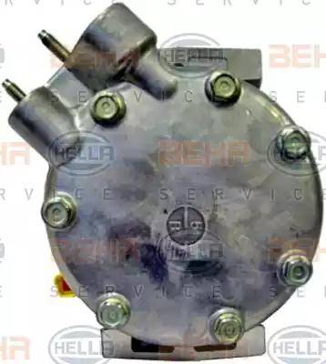 HELLA 8FK 351 128-051 - Kompresors, Gaisa kond. sistēma www.autospares.lv