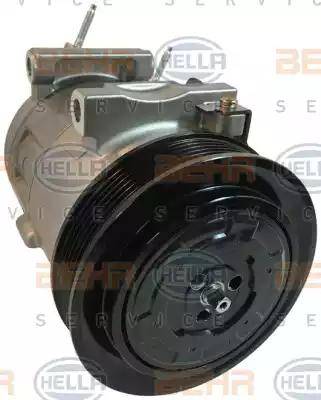 HELLA 8FK 351 123-571 - Kompresors, Gaisa kond. sistēma www.autospares.lv