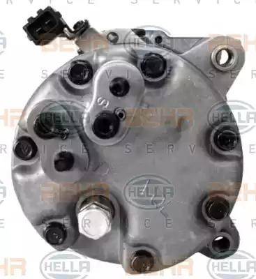 HELLA 8FK 351 127-511 - Compressor, air conditioning www.autospares.lv