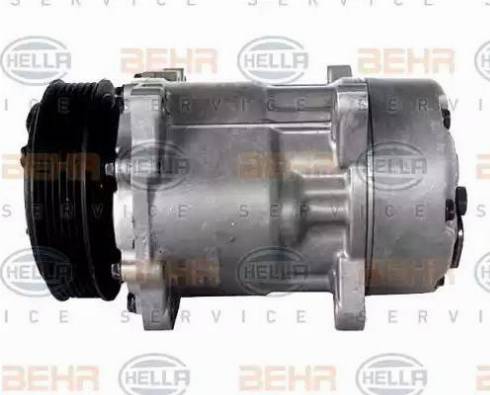 HELLA 8FK 351 127-581 - Kompresors, Gaisa kond. sistēma www.autospares.lv