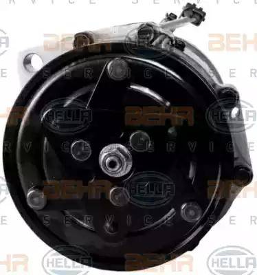 HELLA 8FK 351 127-011 - Compressor, air conditioning www.autospares.lv