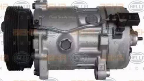 HELLA 8FK 351 127-881 - Compressor, air conditioning www.autospares.lv