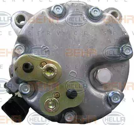 HELLA 8FK 351 127-381 - Kompresors, Gaisa kond. sistēma www.autospares.lv