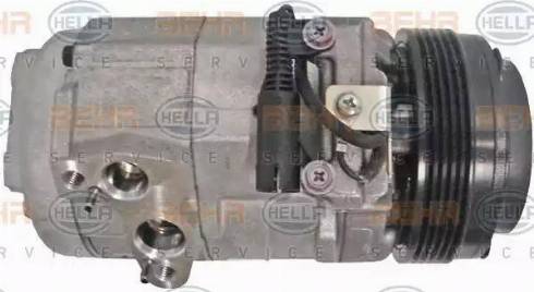 HELLA 8FK 351 176-661 - Kompresors, Gaisa kond. sistēma www.autospares.lv