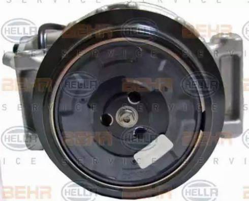 HELLA 8FK 351 340-401 - Kompresors, Gaisa kond. sistēma www.autospares.lv