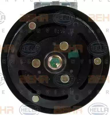 HELLA 8FK 351 340-511 - Kompresors, Gaisa kond. sistēma www.autospares.lv