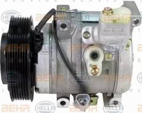 HELLA 8FK 351 340-021 - Kompresors, Gaisa kond. sistēma www.autospares.lv