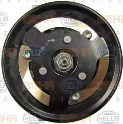 HELLA 8FK 351 340-311 - Compressor, air conditioning www.autospares.lv