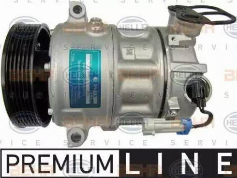 HELLA 8FK 351 340-311 - Compressor, air conditioning www.autospares.lv