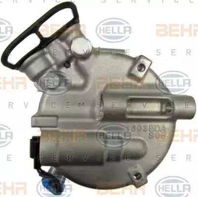 HELLA 8FK 351 340-311 - Compressor, air conditioning www.autospares.lv