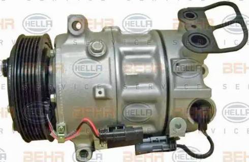 HELLA 8FK 351 340-321 - Compressor, air conditioning www.autospares.lv