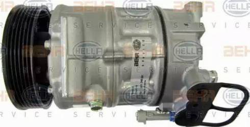 HELLA 8FK 351 340-291 - Compressor, air conditioning www.autospares.lv