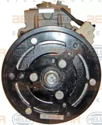 HELLA 8FK 351 340-781 - Kompresors, Gaisa kond. sistēma www.autospares.lv