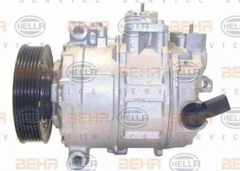 HELLA 8FK 351 316-961 - Compressor, air conditioning www.autospares.lv