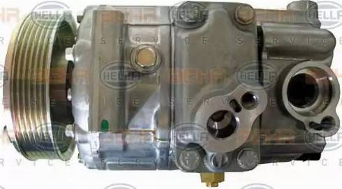 HELLA 8FK 351 316-641 - Compressor, air conditioning www.autospares.lv