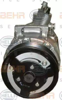 HELLA 8FK 351 316-141 - Kompresors, Gaisa kond. sistēma www.autospares.lv