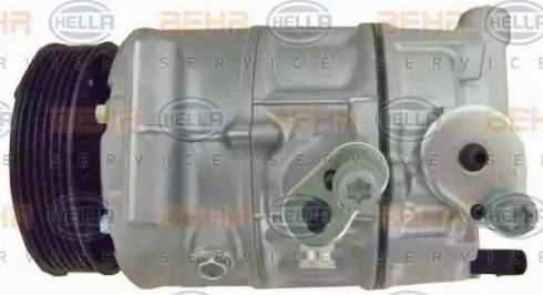 HELLA 8FK 351 316-141 - Kompresors, Gaisa kond. sistēma www.autospares.lv