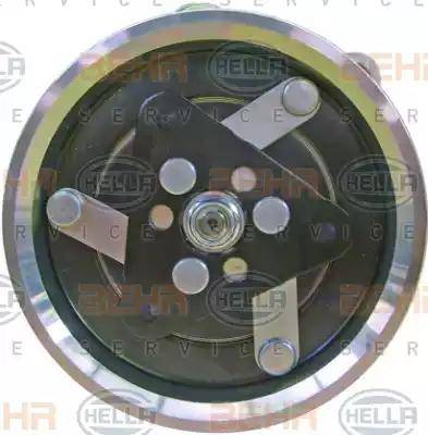 HELLA 8FK 351 316-121 - Kompresors, Gaisa kond. sistēma www.autospares.lv