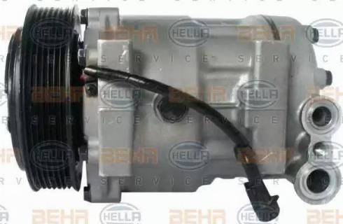 HELLA 8FK 351 316-711 - Kompresors, Gaisa kond. sistēma www.autospares.lv