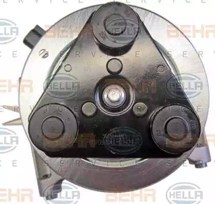 HELLA 8FK 351 334-041 - Kompresors, Gaisa kond. sistēma www.autospares.lv