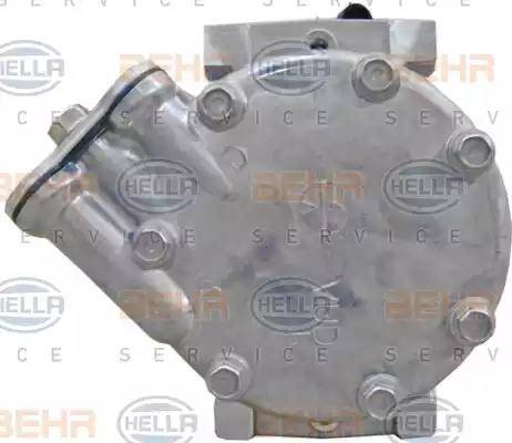 HELLA 8FK 351 334-251 - Kompresors, Gaisa kond. sistēma www.autospares.lv