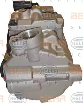 HELLA 8FK 351 322-971 - Compressor, air conditioning www.autospares.lv