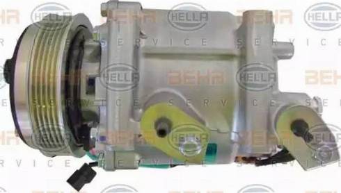 HELLA 8FK 351 322-491 - Compressor, air conditioning www.autospares.lv