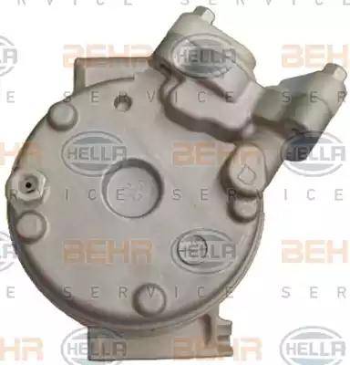 HELLA 8FK 351 322-431 - Kompresors, Gaisa kond. sistēma www.autospares.lv