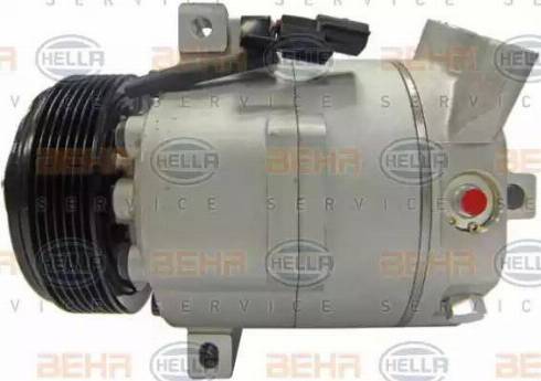 HELLA 8FK 351 322-541 - Kompresors, Gaisa kond. sistēma www.autospares.lv